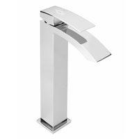 Exel Tall Chrome Basin Mixer - Curve